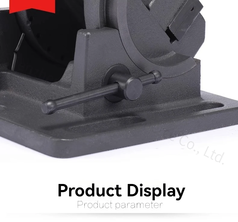 Tiltable Flat Pliers 0-90 Degrees Guide Rod Angle Drilling Machine Table Vise 3-