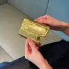 Short Women Wallet Faux Leather Smooth Surface Multi Card Slots Holder Coin Purse Bag Portable Stone Texture Mini Wallet PU 3