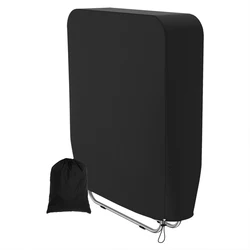 Outdoor Folding Chair Cover - Dustproof, UV Protective & Waterproof - Black, 93x82cm - 93x82cm (Black)