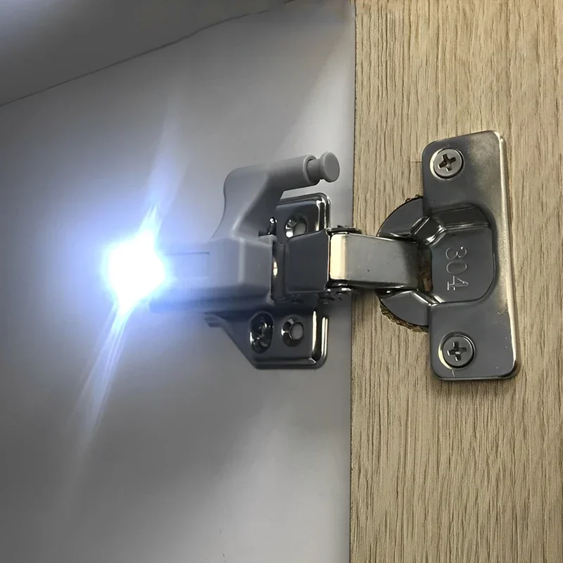 10/1pcs LED Inner Hinge Lamps Universal Under Cabinet Wardrobe Cupboard Sensor Night Lights Kitchen Bedroom Closet Wireless Lamp