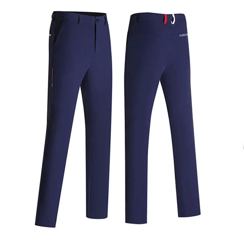 

Брюки мужские спортивные для гольфа, брендовые Воздухопроницаемые быстросохнущие эластичные штаны, облегающие, для гольфа, тенниса, на лето