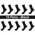 10 Pairs black