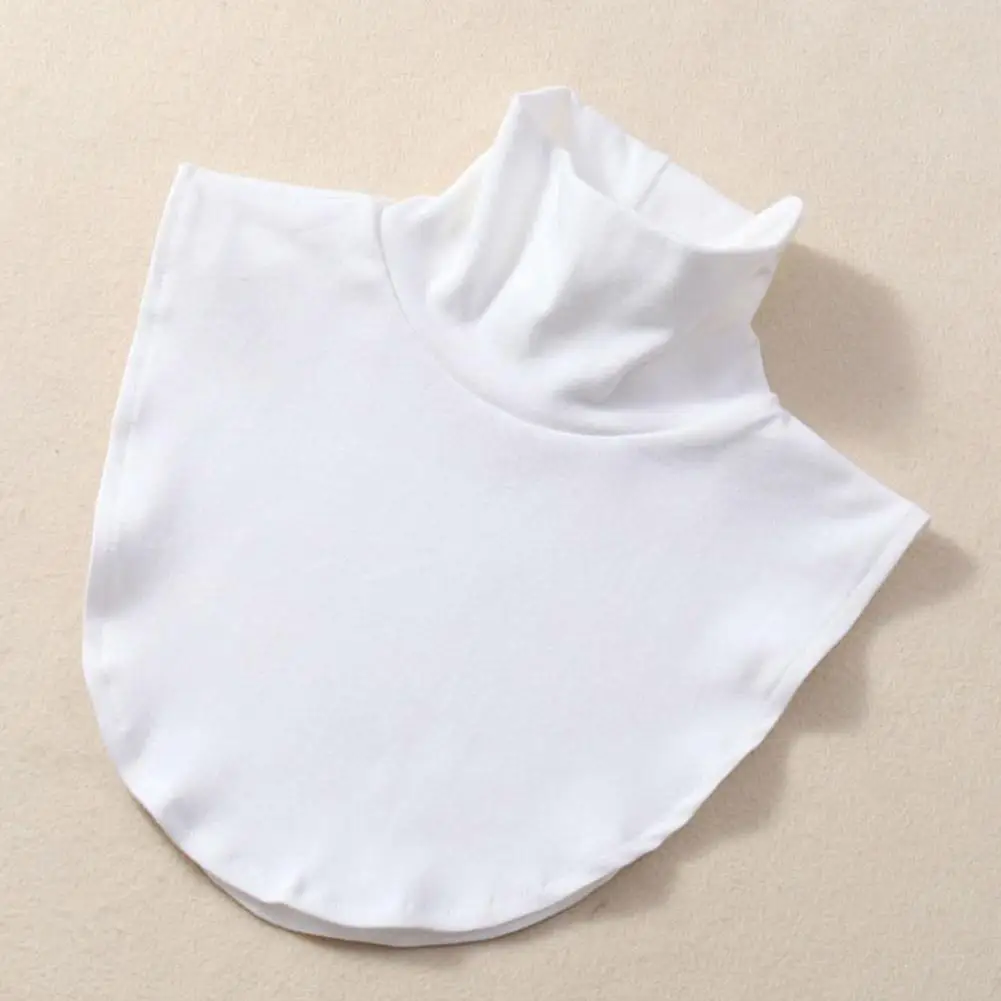 2024 neue Winter Modal High Nack Gefälschte Kragen Frauen Solide Abnehmbare Mode Farbe Warme Kragen Jersey Rollkragen Elastische B7B8 – Detail 8