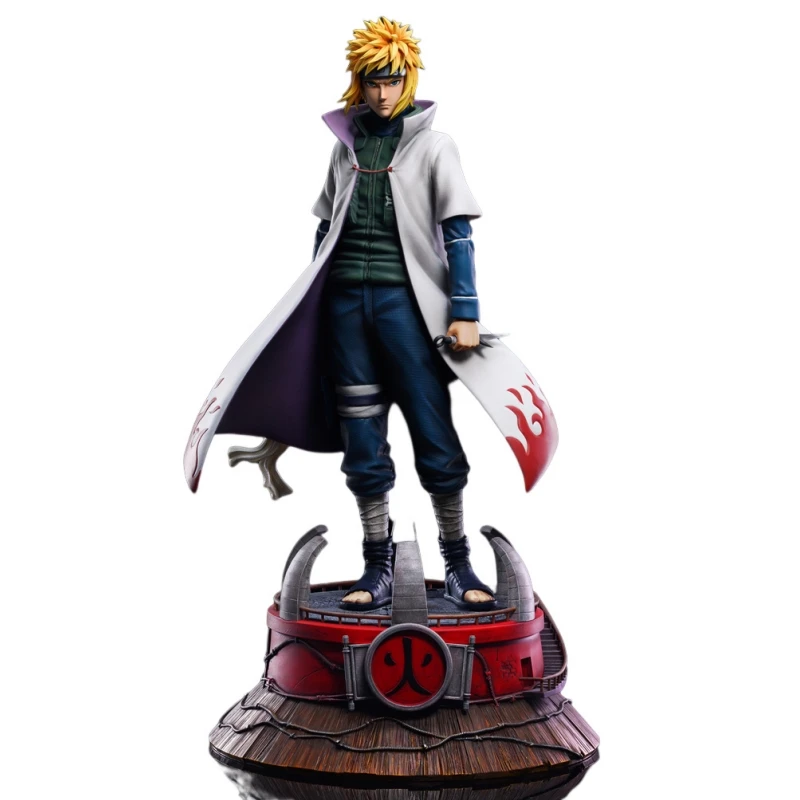 

1/4 57Cm Cw Cws Studio Naruto Gk Namikaze Minato Anime Action Figure Limited Edition Statue Ornament Model Garage Kit Toys Gift