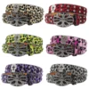 Luxury Men Women Western Cowboy With Diamond Bing Bing Rhinestone Belt Disco E Girls For Jeans Punk Rock Crystal Studded Belt