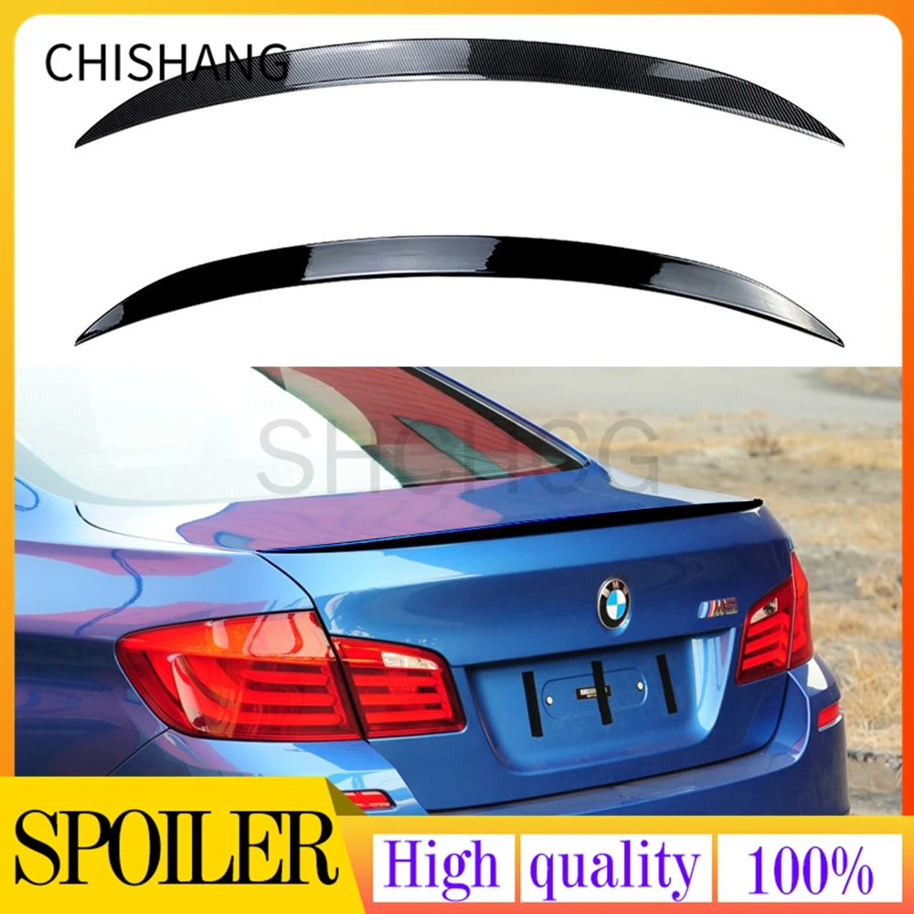 F10 M5-Style Abs Alettone Posteriore In Plastica Per Bmw Serie 5 2010 2011 2012 2013 2014 2015 2016 F10 E F10 M5