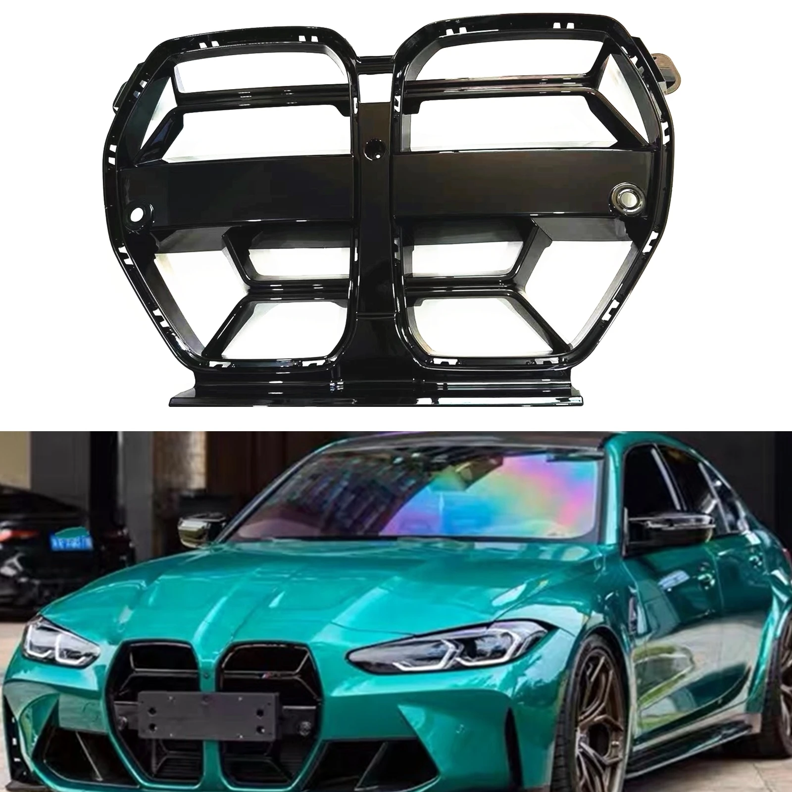 Racing-Grills-Front-Grille-For-BMW-G80-M3-G82-G83-M4-2021-2022-2023 ...