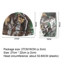 Tactical Winter Hat Polar Coral Fleece Balaclava Men Camouflage Face Ski Mask Warmer Beanies Thermal Sports Scarf Caps 6