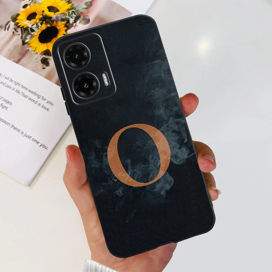 Stylish Couple Letters Soft TPU Shockproof Phone Case