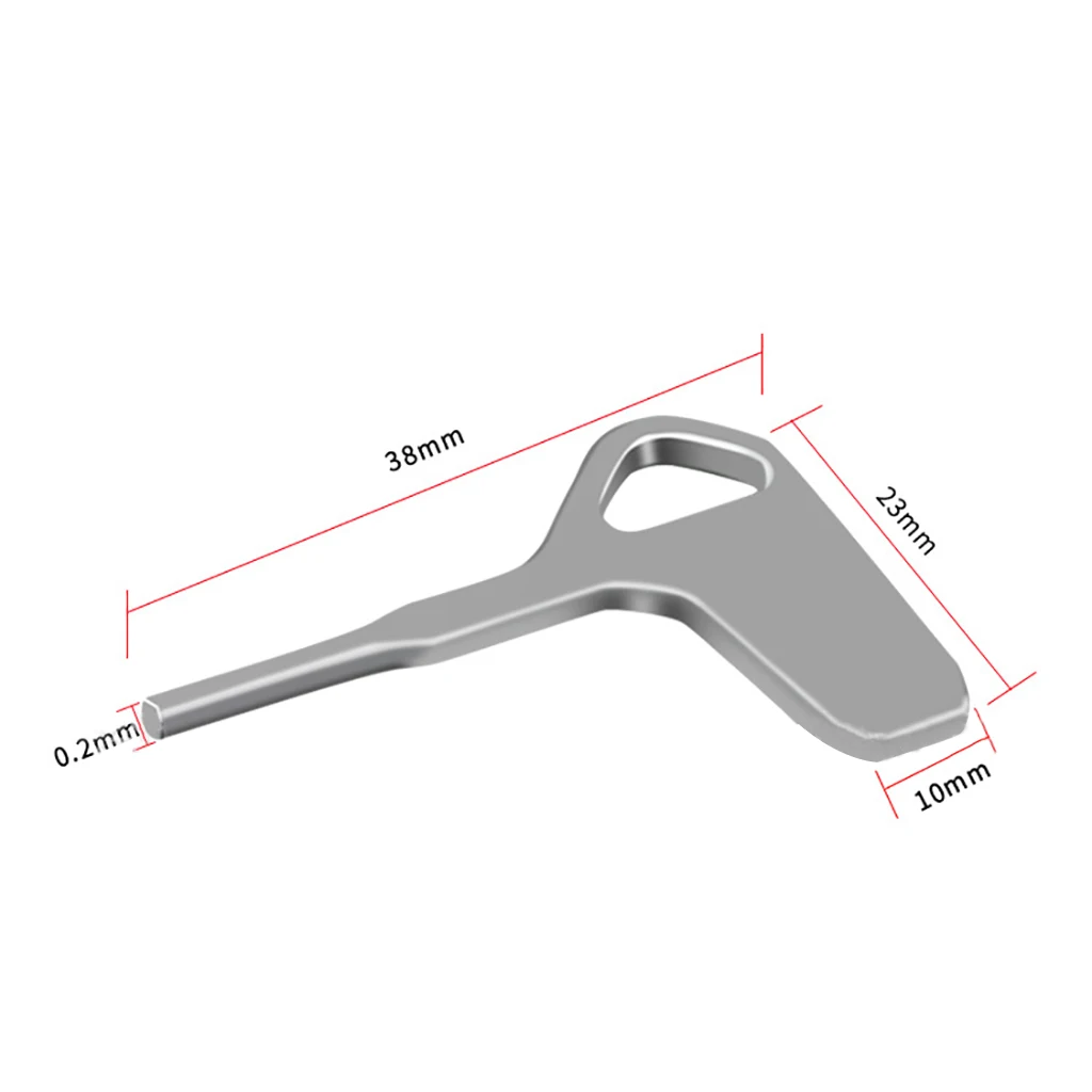 Multifunktion werkzeug 1/4 "3/8" Kamera Schraubens chl üssel Aluminium legierung für DSLR-Kamera käfig Schnell wechsel platte tragbarer Schrauben dreher – Detail 4