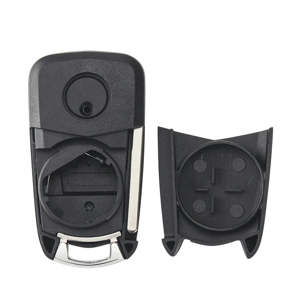 KEYYOU 1PCS HU43/ HU100 2/3 BTN Folding Car Key Opel Vauxhall Astra H Corsa D Vectra C Zafira Astra Vectra Signum car remote key car key