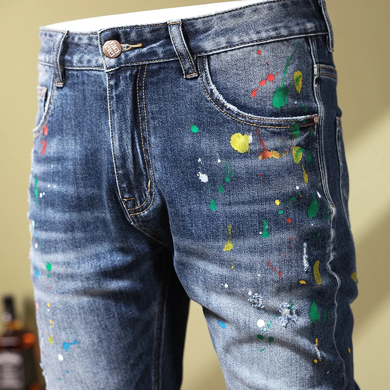 Рисунок 5 - Джинсы мужские Стрейчевые в стиле ретро