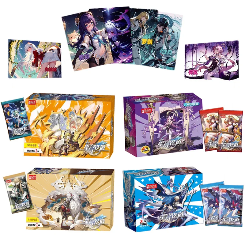 

Newest Honkai Star Rail Collection Card Full Set Friend Party Bikini Feast Booster Boxs Waifu Hobbies Children's Toy Gift