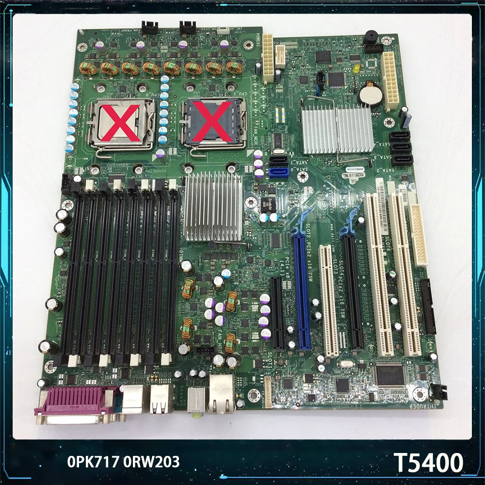High Quality For Dell T5400 Motherboard Pk717 Rw203 0Pk717 0Rw203 Fully Tested