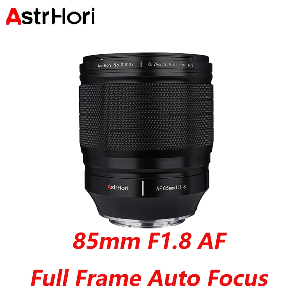 

AstrHori 85 мм F1.8 AF Полнокадровый Автофокус портретный объектив для Nikon Z Z5 Z6 Z7 Z50 Sony E A6500 A6400 крепление Micro SLR камеры