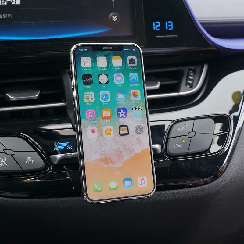Car phone holder magnetic car air vent bracket GPS stand phone holder accessories for Toyota CHR CH-R