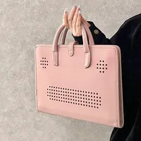 Nouveau sac de Protection pour ordinateur 13/14/15.6/16 pouces, sac d'ordinateur combiné et étui de Protection, sac pour ordinateur portable rose 3