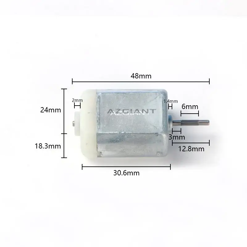 Azgiant 귯õ DC , DIY   峭,  ,  PCs, 12V, FC280, 48mm, 12000RPM