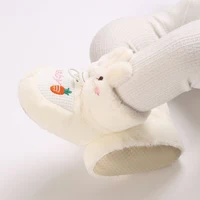 White Men's And Women's Baby Boots, Pre Stepped Boots, Baby Warm Soft Soled Boots, 0-18 Months 6
