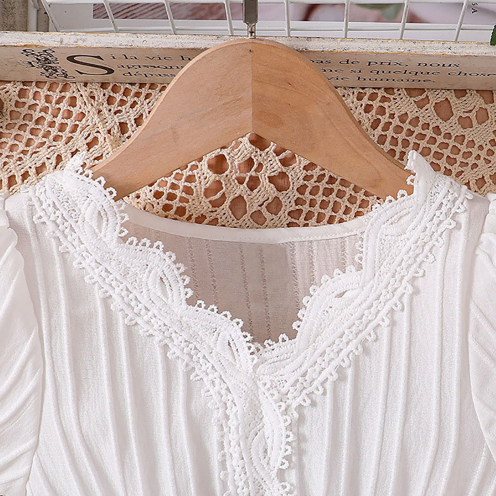 Girls White Summer Dress 3