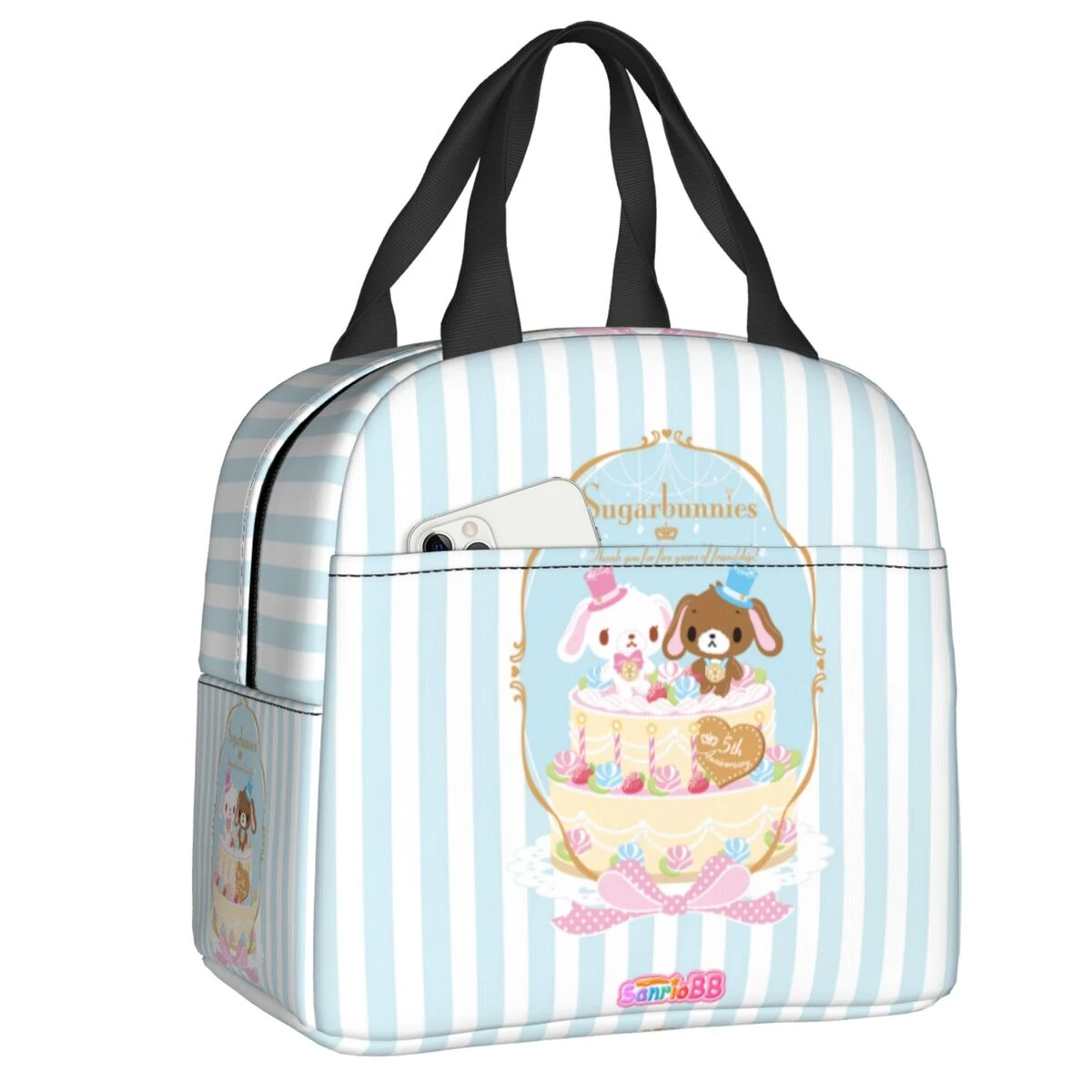 Sugarbunnies Bag Bunny Lunch Bag Anime Bag Bento Thermal Cooler