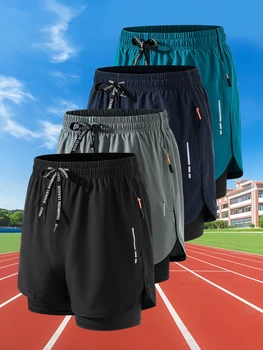 Men’s 2-in-1 Sports Shorts 1