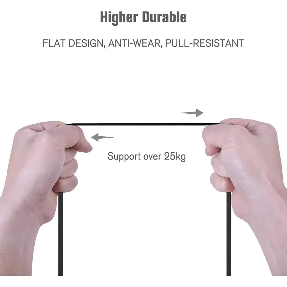 High-Speed Flat Cat6 Ethernet Network Cable - Multiple Lengths Available