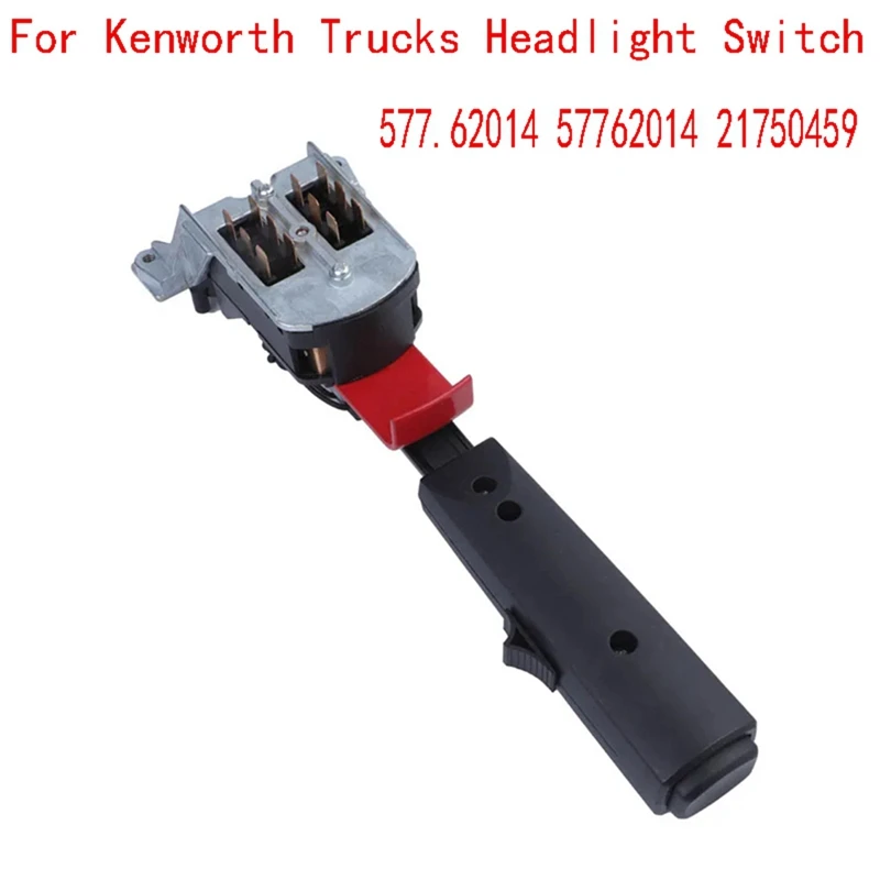 

1 PCS 577.62014 Multi Function Combination Switch Black Plastic+Metal For Kenworth Trucks Headlight Switch 57762014 21750459