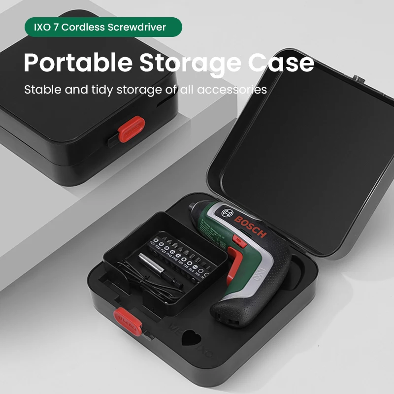 مفك براغي كهربائي لاسلكي من Bosch IXO 7 مثقاب كهربائي صغير 5.5Nm 235rpm 3.6 فولت مفك براغي قابل لإعادة الشحن أداة كهربائية
