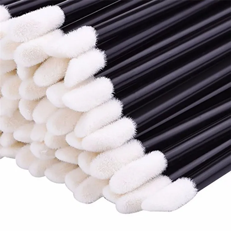 5/50/100 Pcs Lip Brushes Disposable Cosmetic Lip Brush Lipstick Lip Glossy Wands Cleaner Applicator Eyeshadow Makeup Brush Tool 5