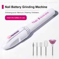 5 In 1 MINI Electric Nail Drill Machine Kit Manicure Pedicure Grinding Polishing Sst Nail Art Sanding File Pen Tools Machine 1