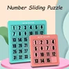 Magnetic 6x6 Number Sliding Puzzle Klotski Game Huarong Road Board Math Game Early Educational IQ Training Toy Gift 3x3 2
