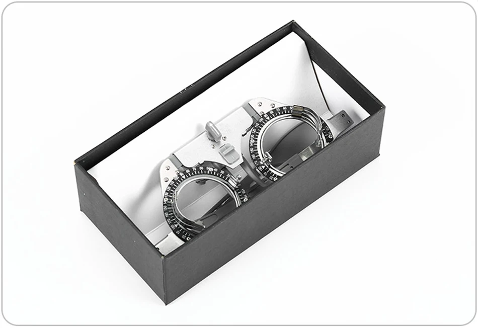 Ophthalmic Equipment Optical Universal Trial Frame Adjustable PD 54-70mm Pure Titanium