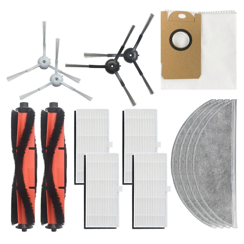 

Запчасти для Lydsto R1 R1A, запасные части для робота-пылесоса, сменный пылесборник, Hepa фильтр, тряпка для швабры