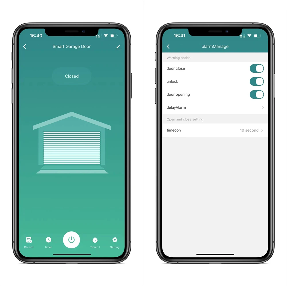 Tuya Smart WiFi Zigbee Garage Door Opener