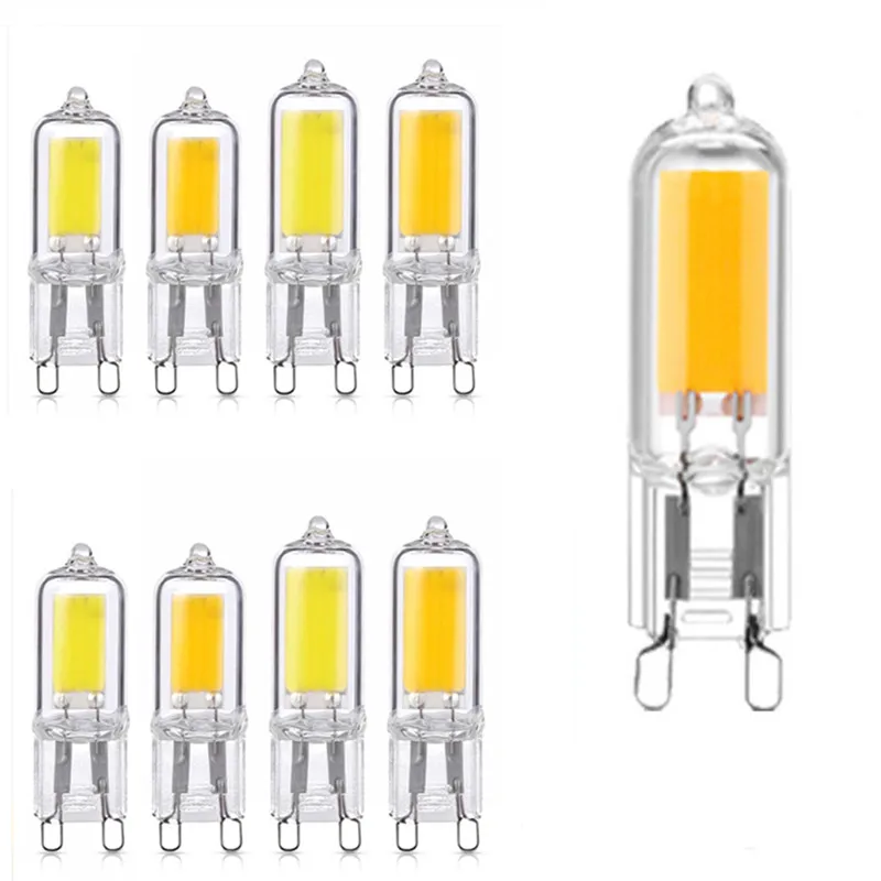 

NEW Mini G9 LED Lamp 7W 9W 12W 15W AC 220V 110V LED Corn Bulb COB 360 Beam Angle Replace Halogen Chandelier Lights