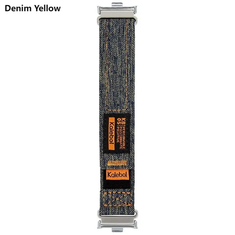 Denim Velcro Nylon Adjustable Strap Bracelet