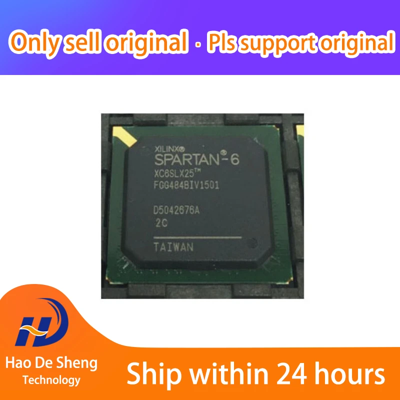 

1PCS/LOT XC6SLX25-2FGG484C BGA484 XC6SLX25 New Original In Stock