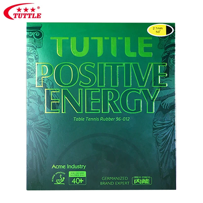 TUTTLE Professional Table Tennis Rubber Colorful Pips In Rubber ITTF Standard Positive Energy Ping Pong Blade Table Tennis Acc free shipping sales quality table tennis rubber ping pong rubber table tennis rackets s1 m1 f1 zeta innovo