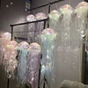 Tiktok Netflix Jellyfish Lights Creative Hanging Decorative Room Lights Decorative Dazzling Colorful Romantic Pendant Luminous 2