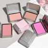 Iron box monochrome blush low saturation light pink nude pink girl clear and white 6