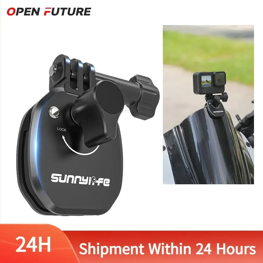 Clip per zaino con supporto magnetico per DJI Action 5 Pro/4/3/OSMO Pocket 3 /Insta 360 X Go Ace Pro Supporto per zaino per moto da bici  44