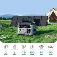 OUKITEL P2001E PLUS centrale électrique Portable 2400W générateur solaire 2048Wh Lifepo4 batterie maison sauvegarde Camping en plein air puissance Mobile 5