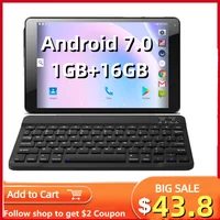 10.1 INCH H16Q9 Android 7.0 Tablet PC RAM 1GB ROM 16GB MTK6735 Quad-Core Dual Sim Card Supports 3G/ 4G call WIFI SIM Cards * 2