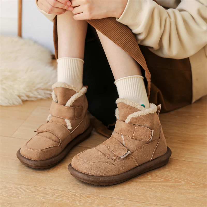 

Damyuan Women Boots Lightweight Winter Shoes For Women 2023 Ankle Boots Fashion Snow Botas Mujer Plush Warm Winter Casual Shoes