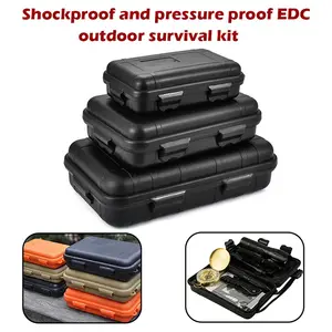 1PC EDC Outdoor Small Waterproof Container Key Case Waterproof Anti-fall  Shockproof USB Cable Knife Gadget Tool Storage Box - AliExpress