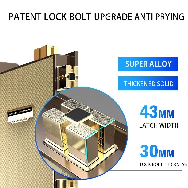 1.2m Hight Safe Box Home Anti-theft All-steel Office Fingerprint Password Safe Into The Wall Stainless Steel