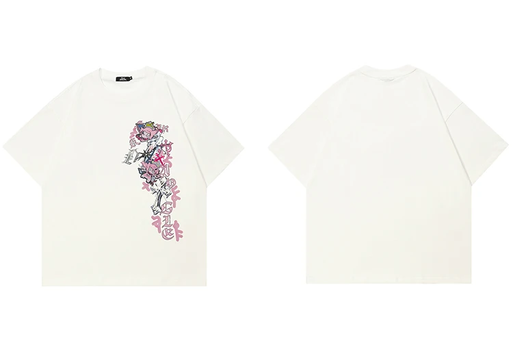 Anime Devil Graphic Print T-Shirt S6b825813cb8f42eebcf414c1687c7ab7j