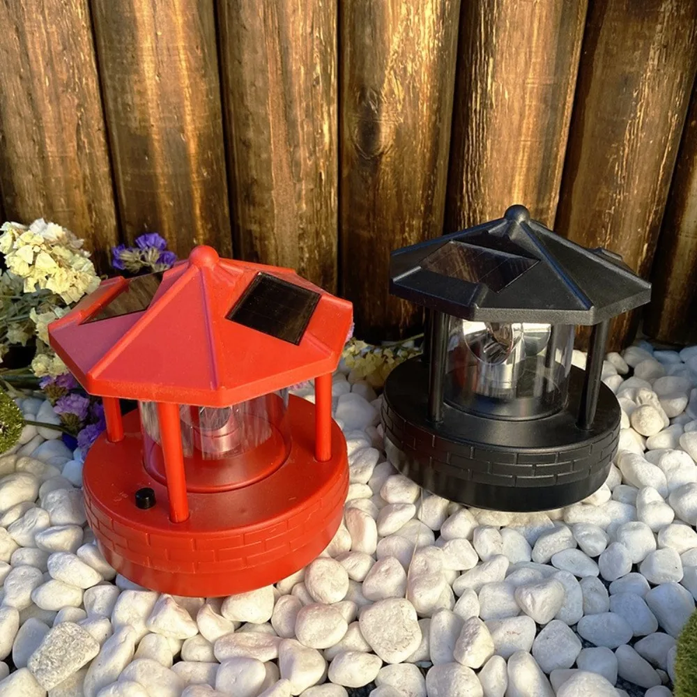 

Наружное садовое украшение для двора, ландшафтные фонари, Вращающаяся лампа для маяков, газона, декоративное освещение