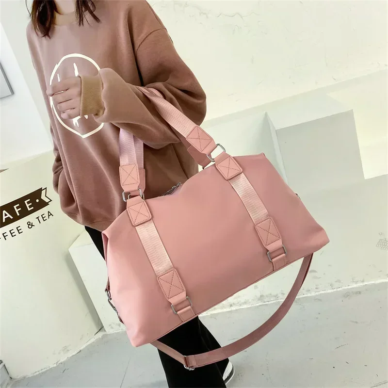 Yoga Fitness Bags Portable Sports Travel Gym Bag Women's Wet and Dry Separation Waterproof Large Capacity Luggage Handbags 3
